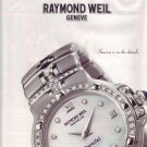 2001 Raymond Weil Geneve Parsifal Watch Ad