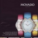 2001 Movado Diamond Ladies Watch Advertisement