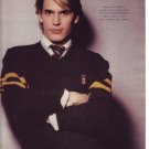 2001 Gant Menswear Sweater Plaid Ad