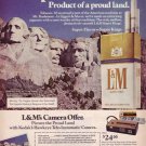 1976 L&M Super Kings Cigarette ICEAC Advertisement