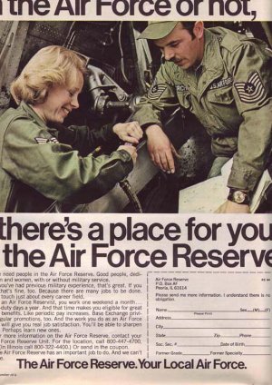 1974 US Air Force Military Recruitment Advertisement