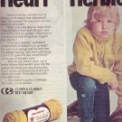 1974 Red Heart vs. Herbie Craft Knitting Advertisement