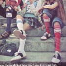 1974 Hanes Cheerleader Knee-High Socks Advertisement