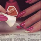 1974 Cutex Nail Polish Advertisement Women Girls