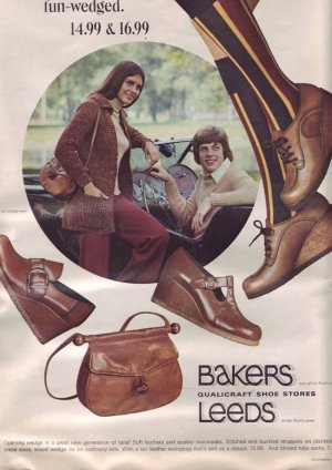 1974 Bakers Leeds Advertisement