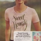 1974 Avon Sweet Honesty Advertisement