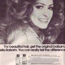 1974  Wella Balsam Shampoo & Conditioner Advertisement