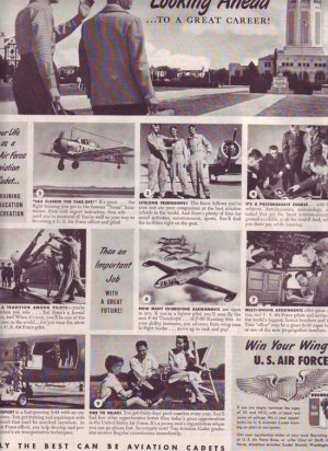1950 US Air Force Recruiting ICEAC Advertisement