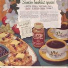 1950 Nescafe Coffee Magazine Advertisement