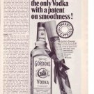 1960 Gordon's Vodka Patent Advertisement