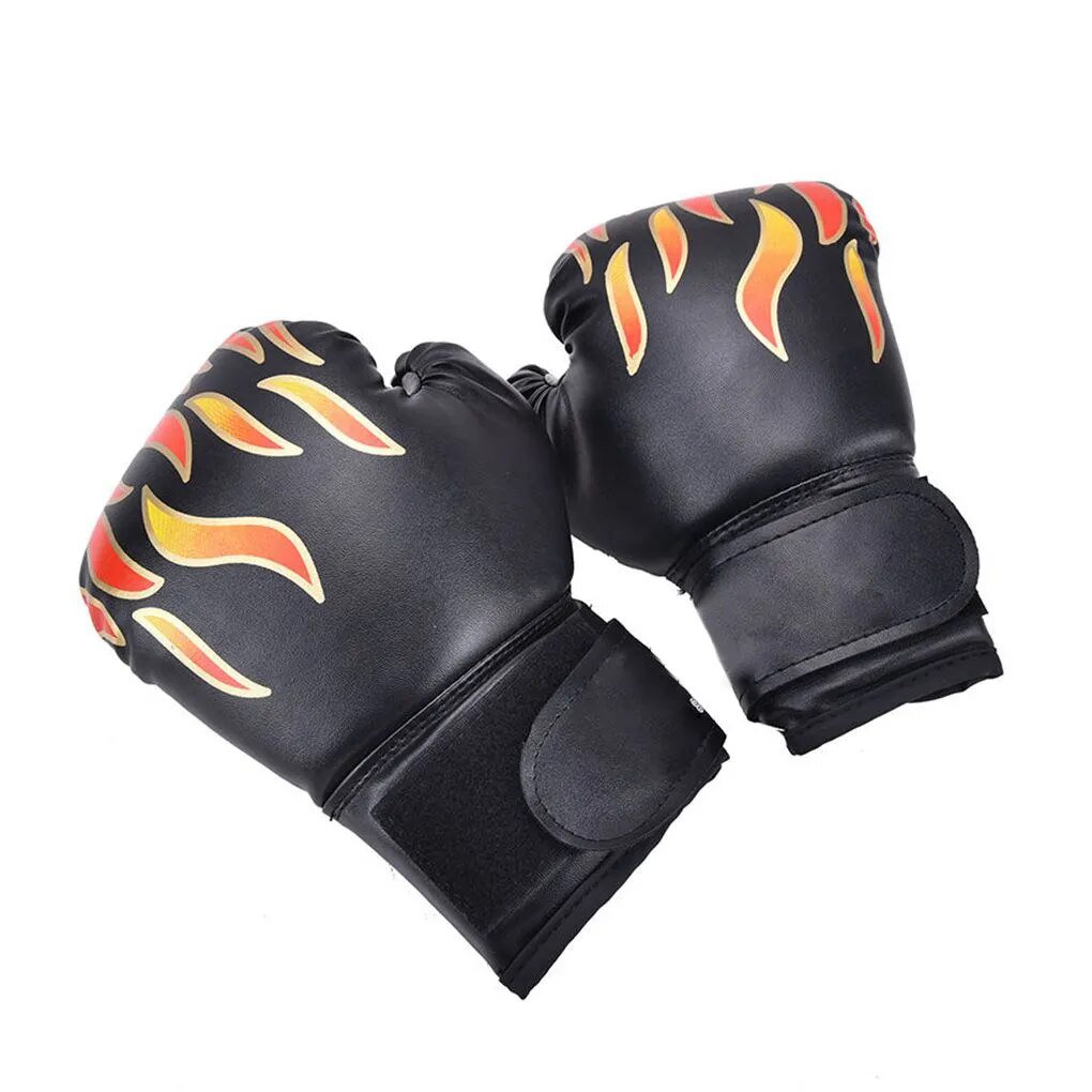 Boxing Gloves for kids Punch Training Comfortable Leather Adjustable ...