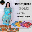 Batik summer koma print with button front