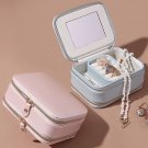 Fashion Luxury Jewelry Bag Travel Portable Jewelry Storage Box Leather  Storage Jewelry Box