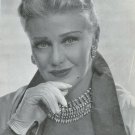 Ginger Rogers 8x10 1 page magazine photo clipping X4552