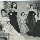 Phyllis Kirk Debra Paget Jean Hagen 8x10 1 page magazine photo clipping X4599