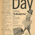Doris Day 8x10 1 page magazine photo clipping X4610