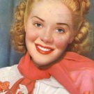 Alice Faye 8x10 1 page magazine photo clipping X4643