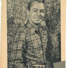 Alan Ladd 1 page magazine photo clipping X4772