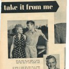 Aldo Ray Judy Holliday 1 page magazine photo clipping X4777