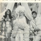 Raquel Welch Mae West 2 page magazine photo clipping X4843
