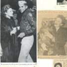 Tyrone Power Annabella 1 page magazine photo clipping X4845