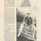 Bill Anderson 3page magazine photo clipping X4846