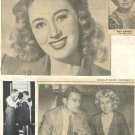 Joan Blondell 1page magazine photo clipping X4847