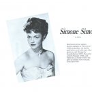 Simone Simon magazine photo clipping X4942