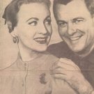 Anne Jeffreys Robert Sterling magazine photo clipping X4979