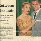 Anne Jeffreys Robert Sterling magazine photo clipping X4980