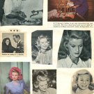 K T Stevens 1page magazine photo clipping X5023