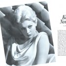 Kim Novak 1page magazine photo clipping X5035