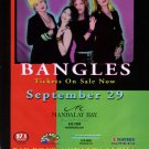 The Bangles 1page magazine photo clipping X5073
