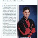 Danny Gans 1page magazine photo clipping X5081