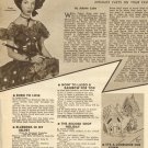 Peggy Ryan 1page magazine photo clipping X5094