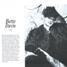 Bette Davis magazine photo clipping X5101