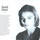 Anouck Aimee magazine photo clipping X5107