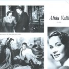Alida Valli magazine photo clipping X5108