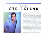 David Strickland magazine photo clipping X5123