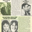 Bay City Rollers Carroll O'Connor magazine photo clipping X5134
