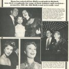 Mitzi Gaynor Vincent Price magazine photo clipping X5137