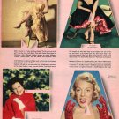 Rosemary Clooney Mitzi Gaynor  1page magazine photo clipping X5156