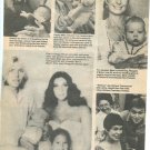 Greg Allman Cher Margaret O'Brien 1 page magazine photo clipping X5206