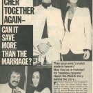 Sonny and Cher 3 page magazine photo clipping X5224