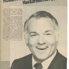 Robert Mandan 1 page magazine photo clipping X5236
