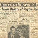 Dorothy Malone 1 page magazine photo clipping X5238