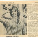 Dorothy Malone 1 page magazine photo clipping X5241