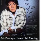 Paul McCartney 1 page magazine photo clipping X5276