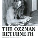 Ozzy Osbourne 3page magazine photo clipping X5292