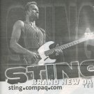 Sting 1 page magazine photo clipping X5327